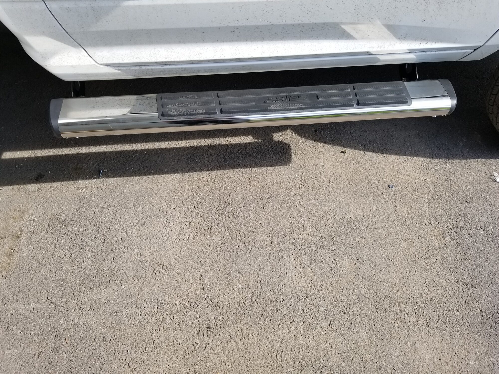 van running boards creech ladder