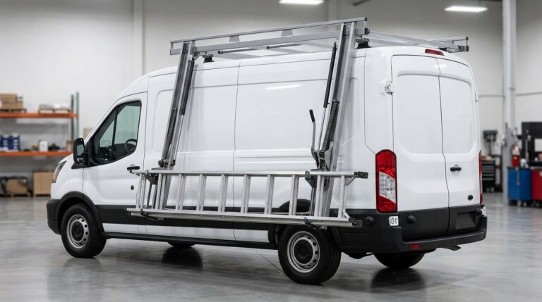 Single or Double Drop Down Ladder Rack