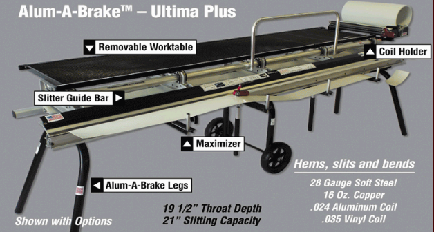 Siding Equipment - Bending Brakes